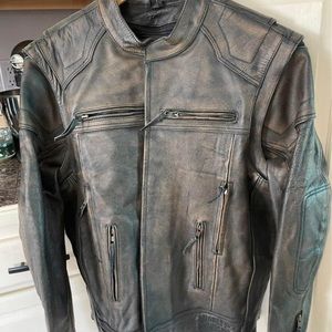 Mens Harley Davidson leather jacket size  Xxl Nwt